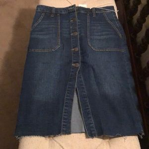 Beautiful knee length skirt!